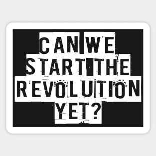 Revolution! Sticker